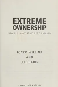 Extreme Ownership