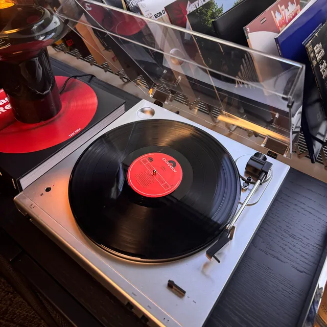 Gold: Greatest Hits on the office turntable