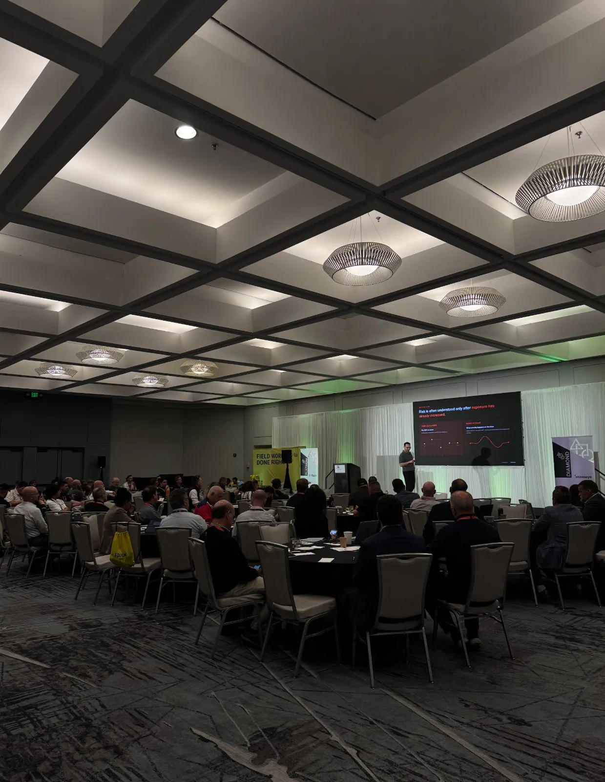 Sercan Esen speaking at the HSE Learning Summit, April 2026